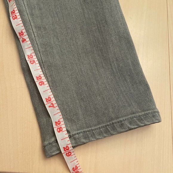 Vince Seam Jegging Skinny Gray Stretch Jeans 27 - Picture 6 of 11